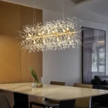 Rectangular Dandelion Chandelier