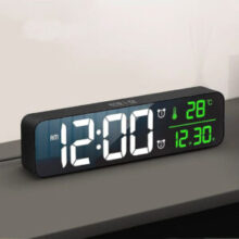 Black Digital Clock